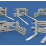Kẹp Vuông Xe Nâng - Bale Clamp