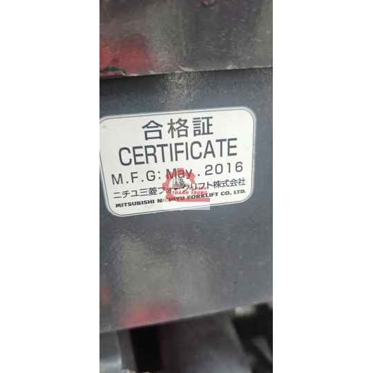 NICHIYU FB14PN _77.SỨC NÂNG 1,4 TẤN.NÂNG CAO 3M
