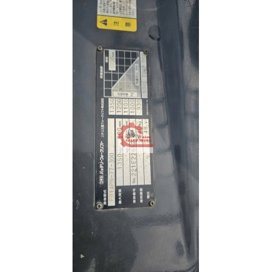 NICHIYU FB14PN _77.SỨC NÂNG 1,4 TẤN.NÂNG CAO 3M